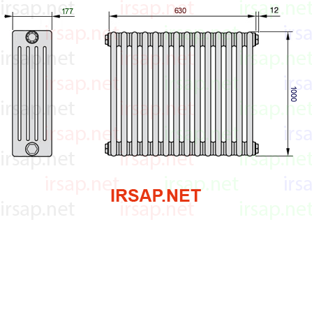 Радиатор IRSAP Tesi 51000/14 T12 CL 01